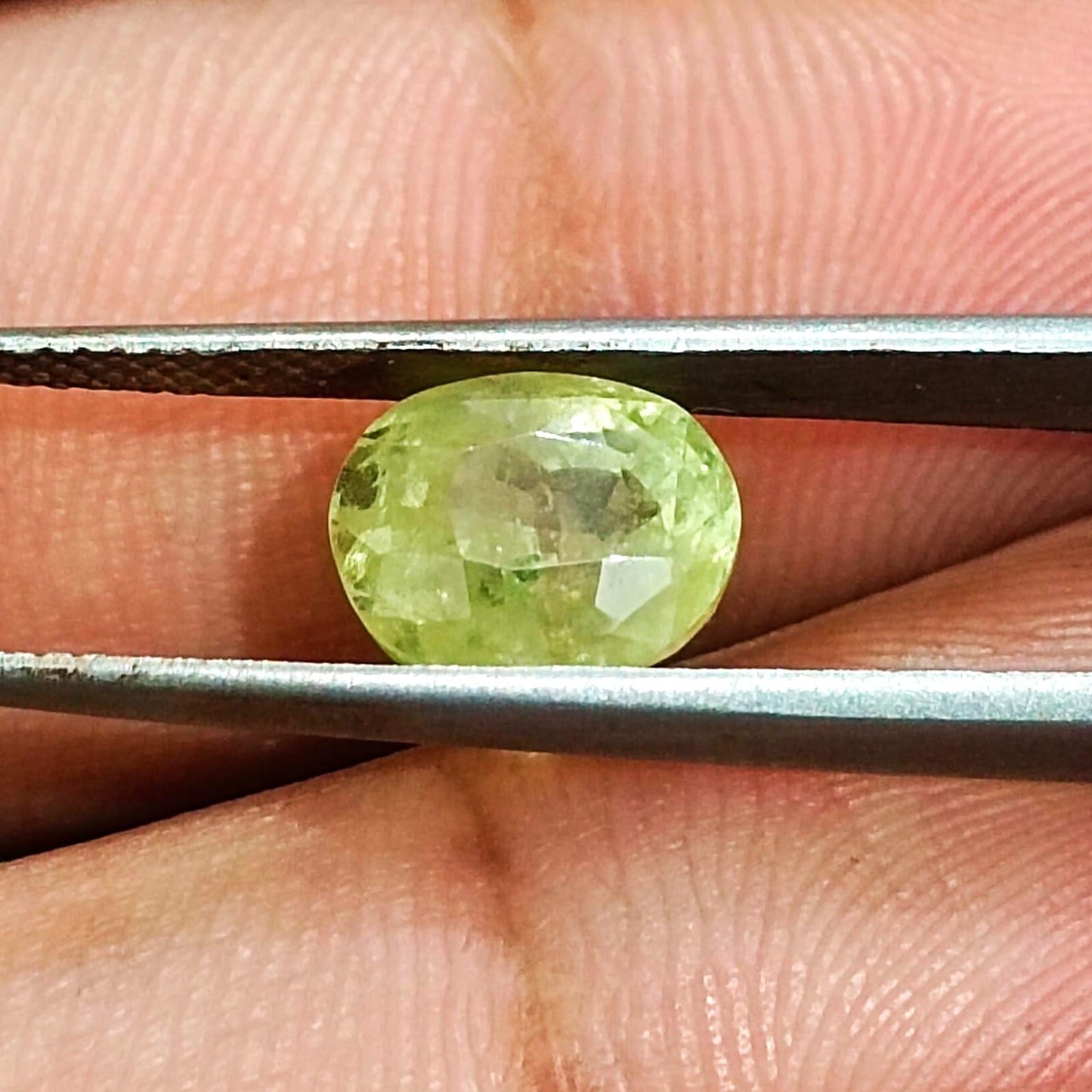 GSI Certified 3.44ct Intense Greenish Yellow Sri Lanka Chrysoberyl, 100% Natural Earth Mined untreated Gemstone