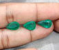 8.63ct Pear Cut Emerald Parcel , 100% Natural Earth Mined Gemstones