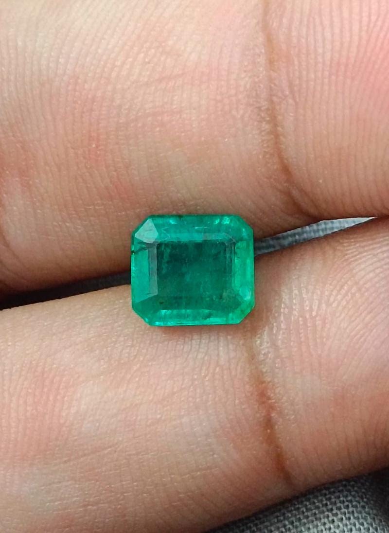 2.21ct Panjshir Emerald , 100% Natural Earth Mined Gemstone