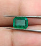 1.42ct Deep Green Swat Emerald, 100% Natural Earth Mined Gemstone