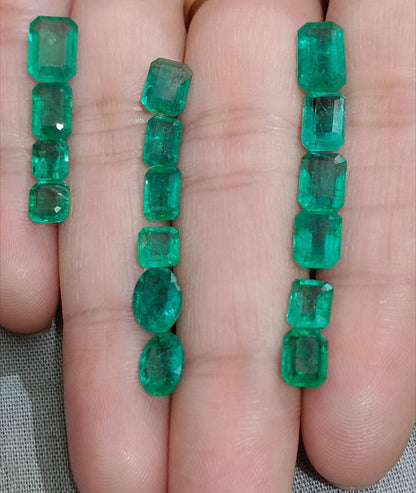 15.48ct Nice Quality Emerald Parcel, 100% Natural Gemstones