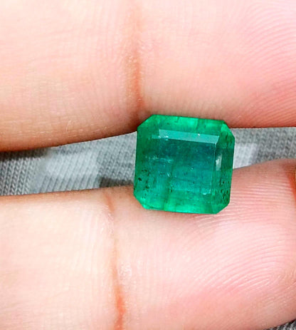 5.41ct Zambian Emerald, 100% Natural Gem