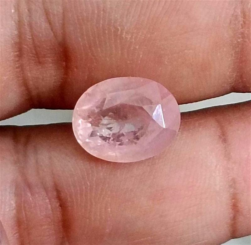 Very Rare Big Size 9.04ct  IGI Certified Padparadscha Oval Cut Ceylon Sapphire, 100% Natural Earth Mined untreated Gemstone