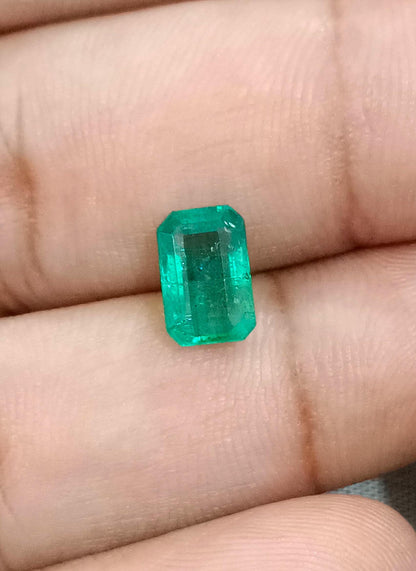 2.05ct  Zambian Emerald , 100% Natural Earth Mined Gemstone