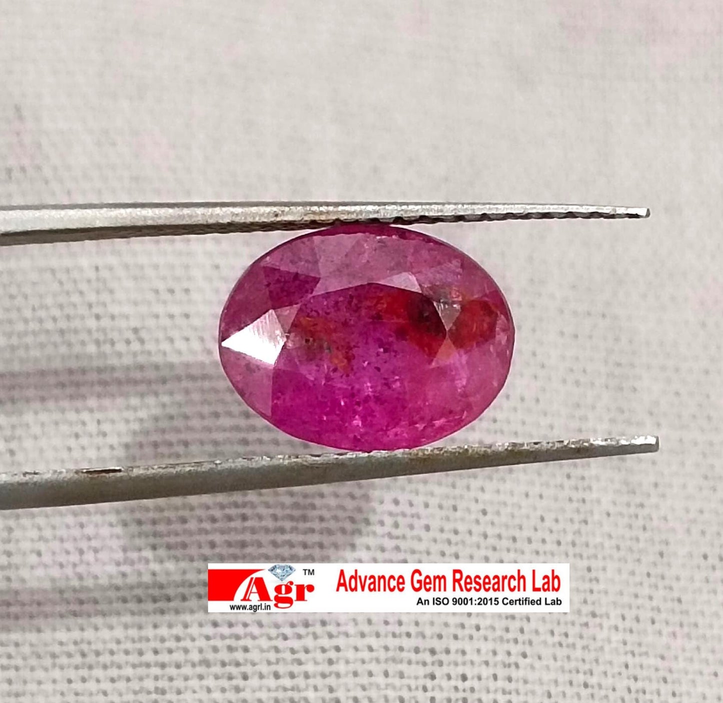 2.54ct Certified Mozambique Ruby, 100% Natural Untreated Gemstone