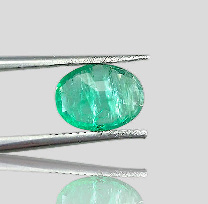 2.38ct Vivid Bright Green Emerald, 100% Natural Gem