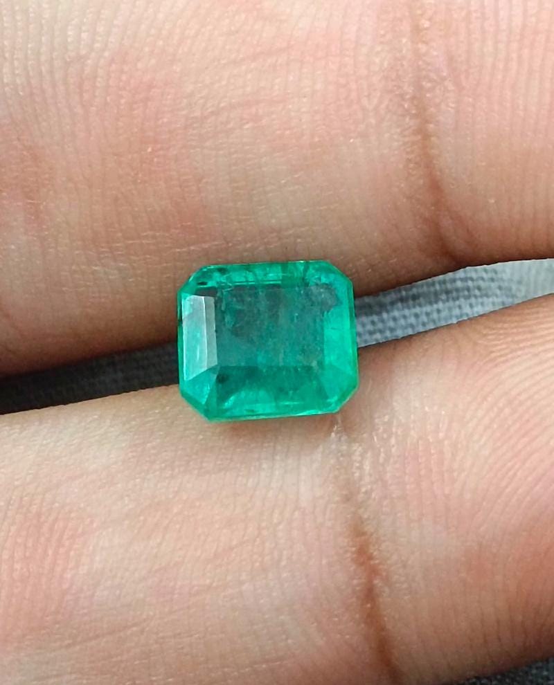 2.21ct Panjshir Emerald , 100% Natural Earth Mined Gemstone