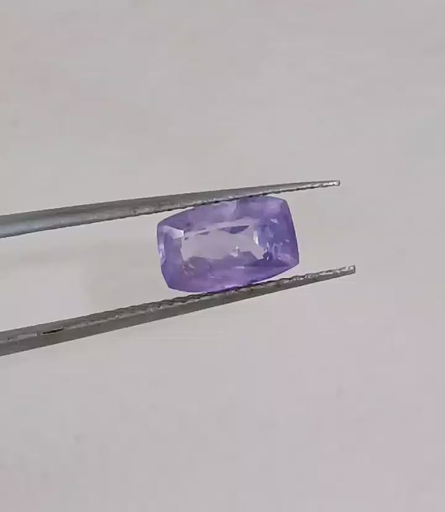 1.73ct Blue Sapphire, Certified Unheated Natural Stone