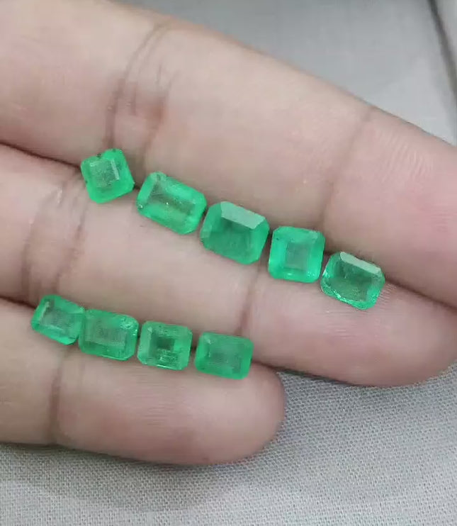 10.80ct Natural Zambian Emerald Parcel.