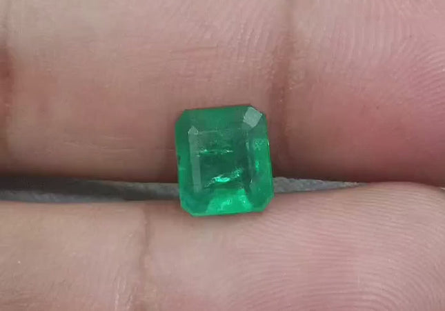 2.35ct Zambian Emerald GSI Certified