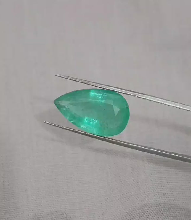 Big 6.70ct Natural Zambian Emerald