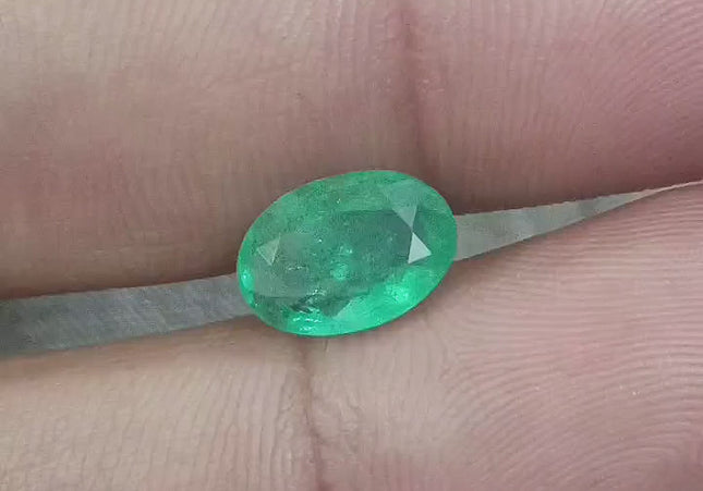 2.40ct Natural GSI Certified Russian Emerald