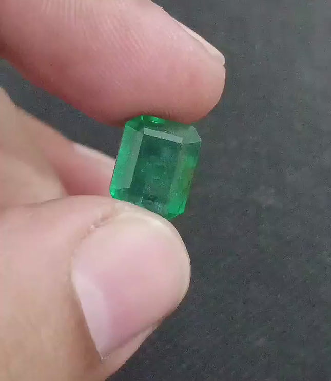 6.17ct Zambian Natural Emerald.