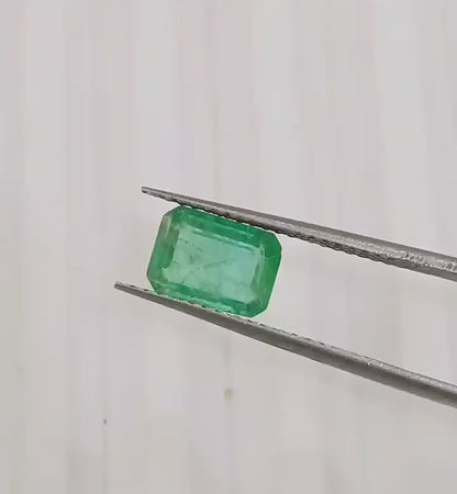 1.12ct Zambian Emerald, 100% Natural Emerald