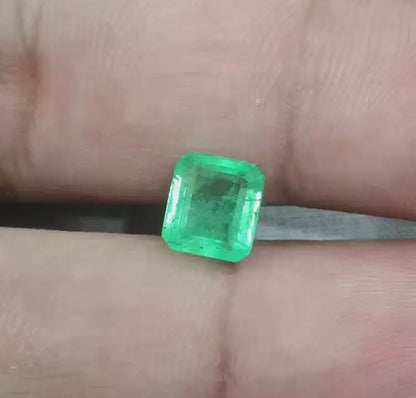 2.13ct Panjshir Emerald, 100% Natural Earth Mined Gemstone.