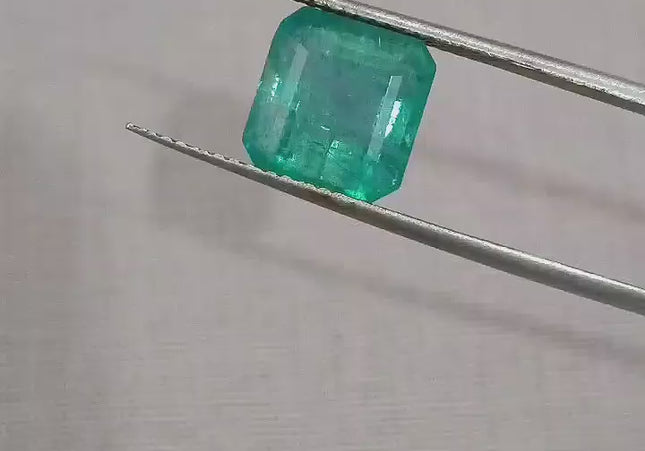 3.53ct Zambian Emerald, 100% Natural Earth Mined Gemstone
