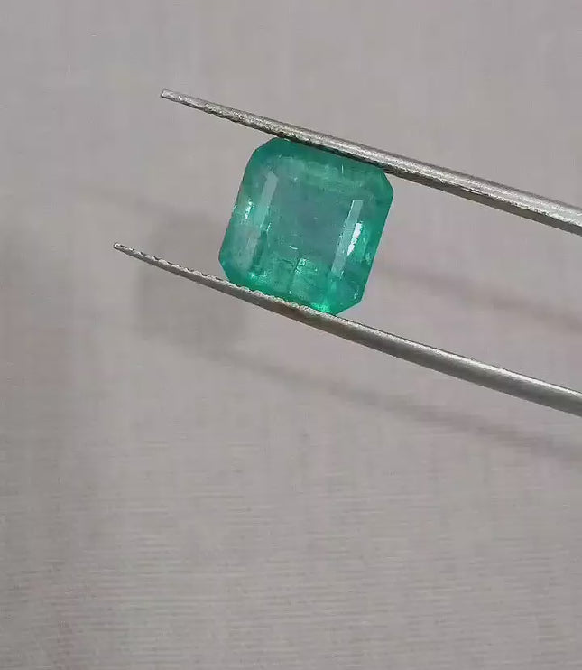3.53ct Zambian Emerald, 100% Natural Earth Mined Gemstone