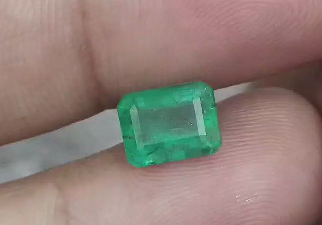 2.46ct Zambian Emerald, Natural Gemstone