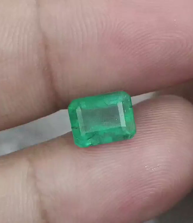 2.46ct Zambian Emerald, Natural Gemstone