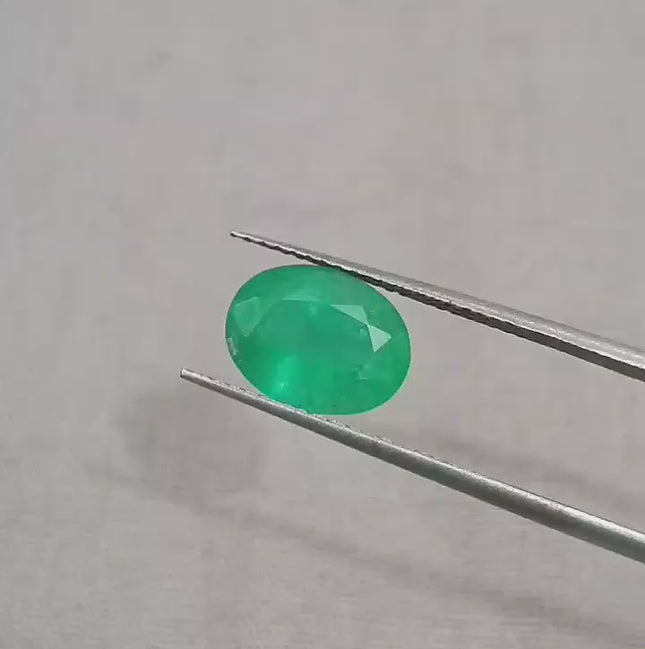 2.04ct Certified Natural Zambian Emerald