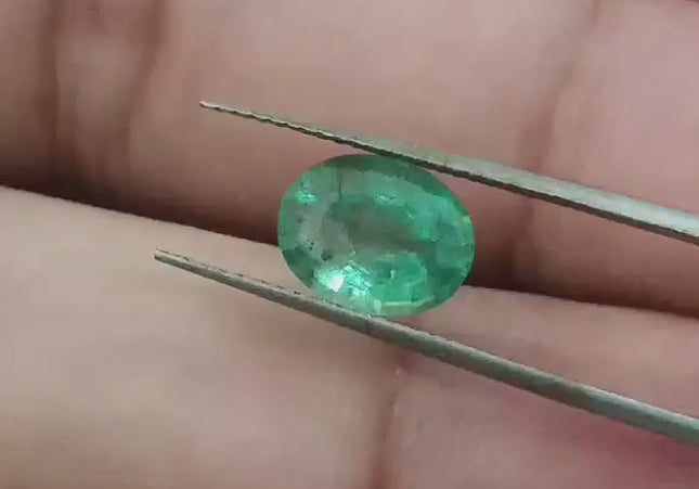 1.84ct Zambian Emerald, Natural Earth Mined Gemstone