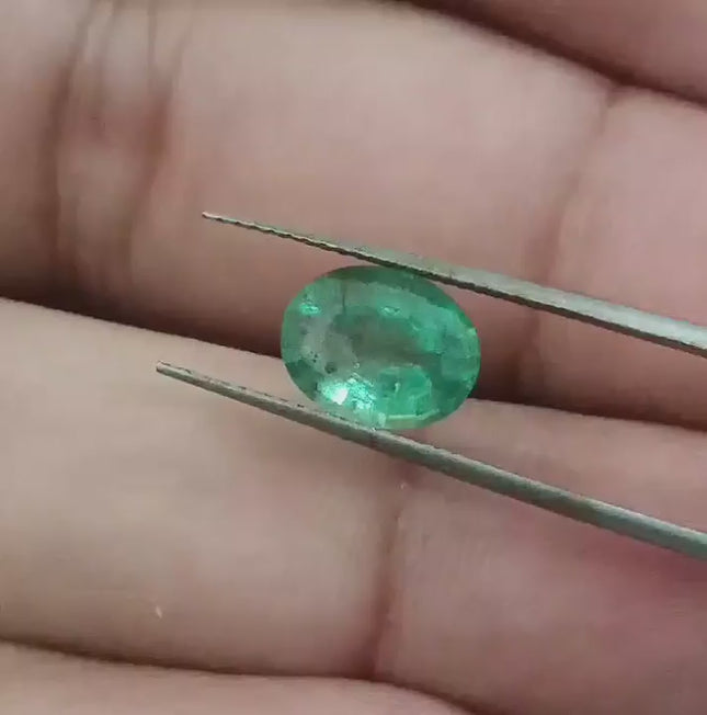 1.84ct Zambian Emerald, Natural Earth Mined Gemstone