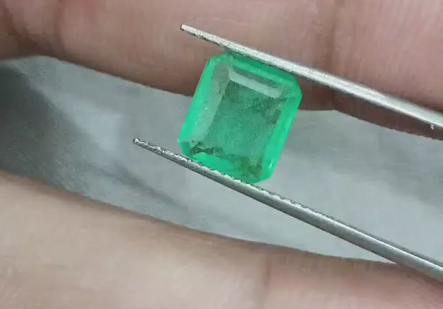 1.75ct Zambian Emerald, Natural Earth Mined Gemstone