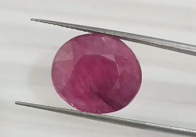 12.66ct African Ruby, Natural Untreared Gemstone