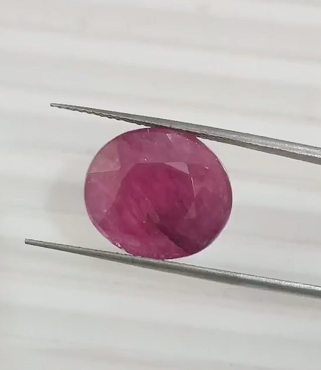 Big 12.66ct  Natural Untreated Ruby.