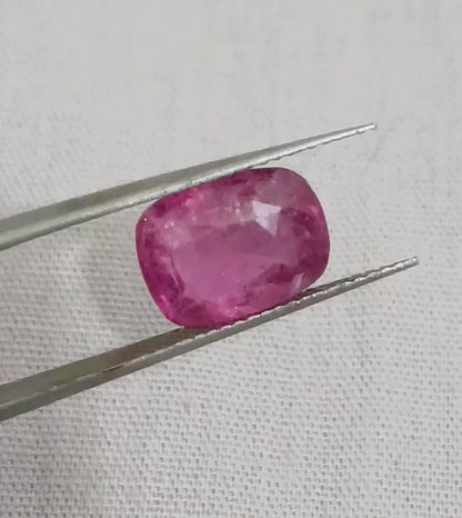 4.25ct Burmese Ruby Natural Earth Mined Gemstone