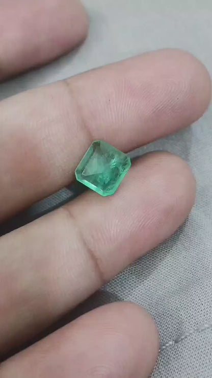 2.82ct Panjshir Emerald, 100% Natural Gemstone