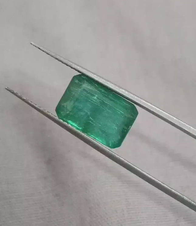 4.58ct Natural Zambian Emerald.