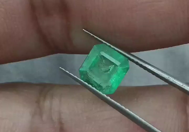 1.68ct Zambian Emerald, Natural Earth Mined Gemstone
