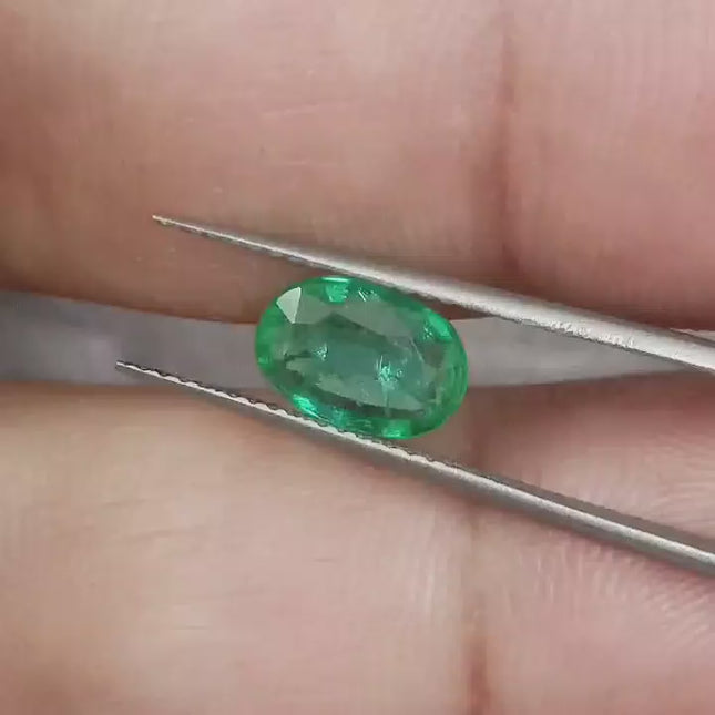 1.06ct Beautiful Zambian Emerald, Natural Emerald
