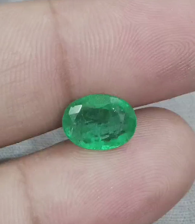 2.73ct Medium Intense Panjshir Emerald