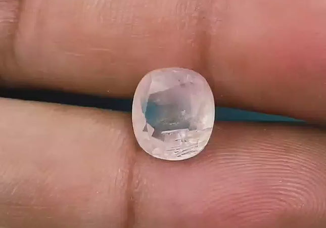 Big Size 5.45ct Natural Padparadscha Sapphire Unheated Loose Gemstone.