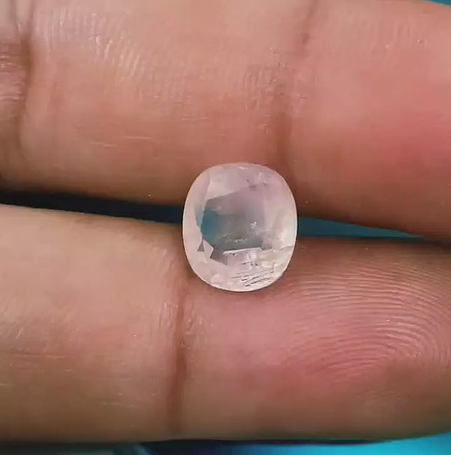 Padparadscha sapphire 5.44ct Certified Natural Unheated Loose Gemstone