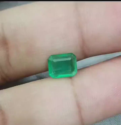 1.97ct Zambian Emerald, 100% Natural Gemstone