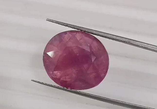10.00ct African Ruby, Natural Untreated Gemstone