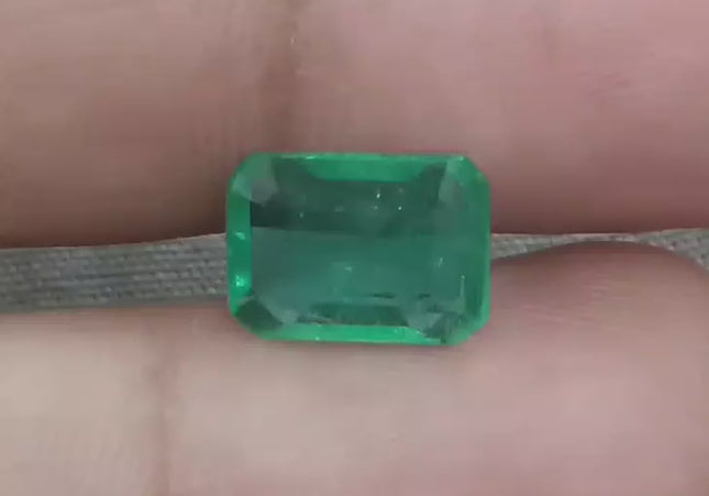 3.14ct Zambian Emerald GSI Certified