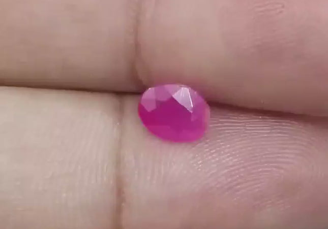 1.30ct Mozambique Ruby, Natural Untreated Gemstone