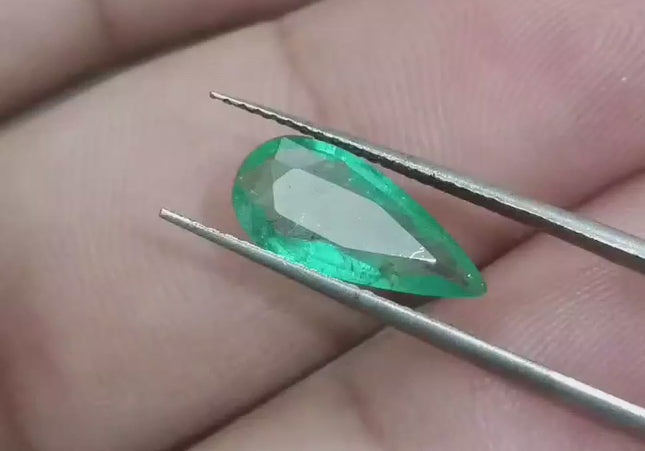 1.44ct Zambian Emerald, 100% Natural Earth mined Gem