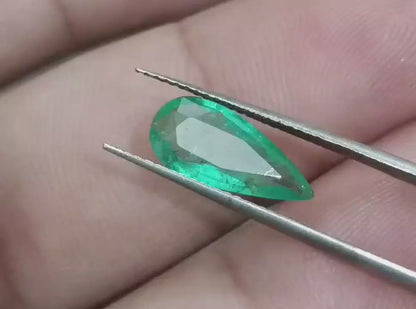 1.44ct Zambian Emerald, 100% Natural Earth mined Gem