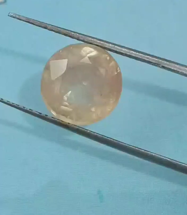 Padparadscha Sapphire 4.48ct IGI Certified Natural Unheated Pinkish Orange Loose Gemstone