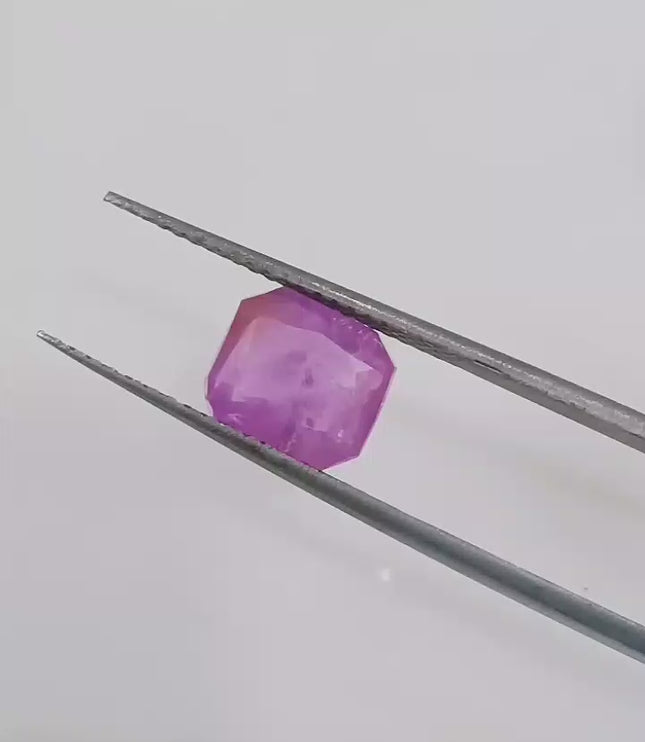Certified 2.55ct Natural Untreated Ruby.