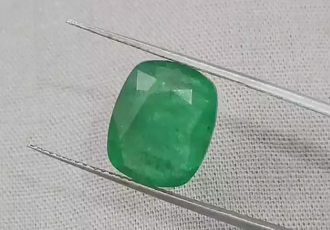 6.42ct Deep Green Emerald, Natural Earth Mined Gemstone