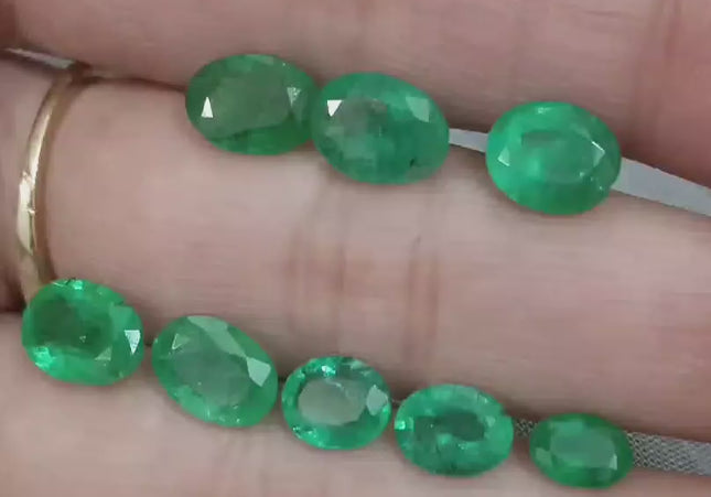 12.26ct Emerald Parcel, Natural Gemstones