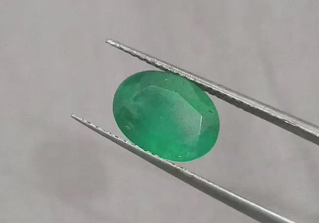 2.79ct Zambian Emerald GSI Certified Natural Gemstone