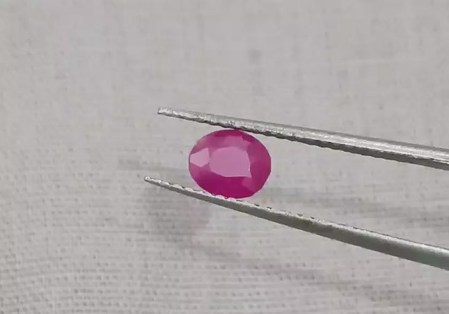 0.65ct Mozambique Ruby Natural Untreated Gemstone
