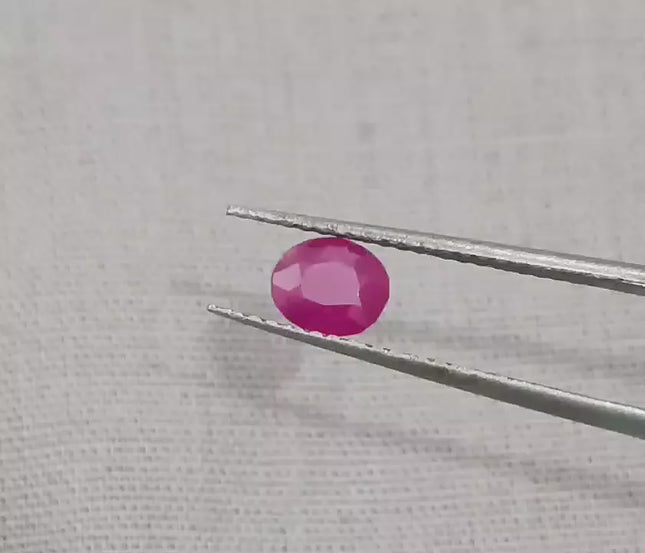 0.65ct Mozambique Ruby Natural Untreated Gemstone